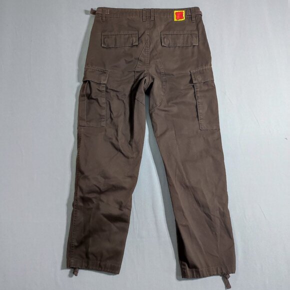 Empyre Relax cargo pants men's / youth sz 28 chocolate brown colour skate border - Picture 3 of 14